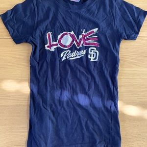 San Diego Padres Shirt - Girls Size M